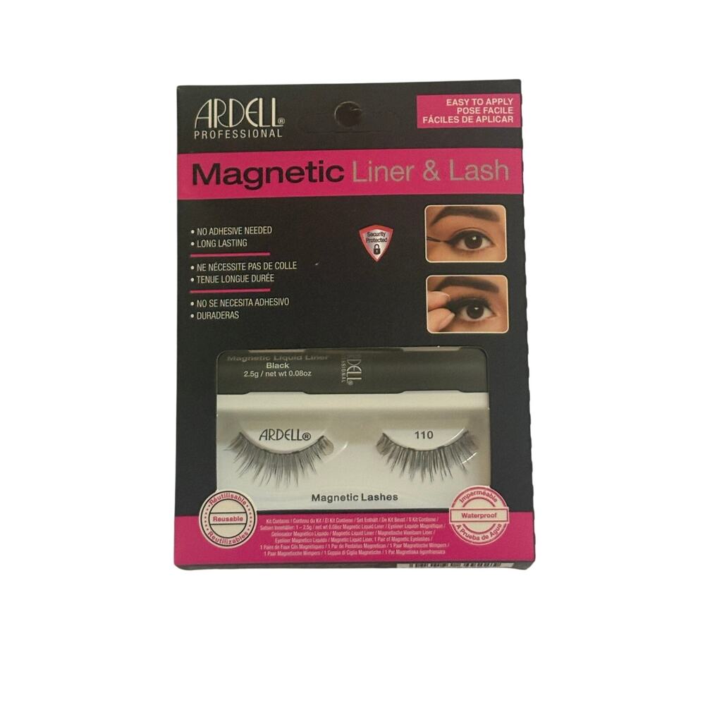 Ardell Professional Magnetic Liner and Lash kit waterproof and reusable